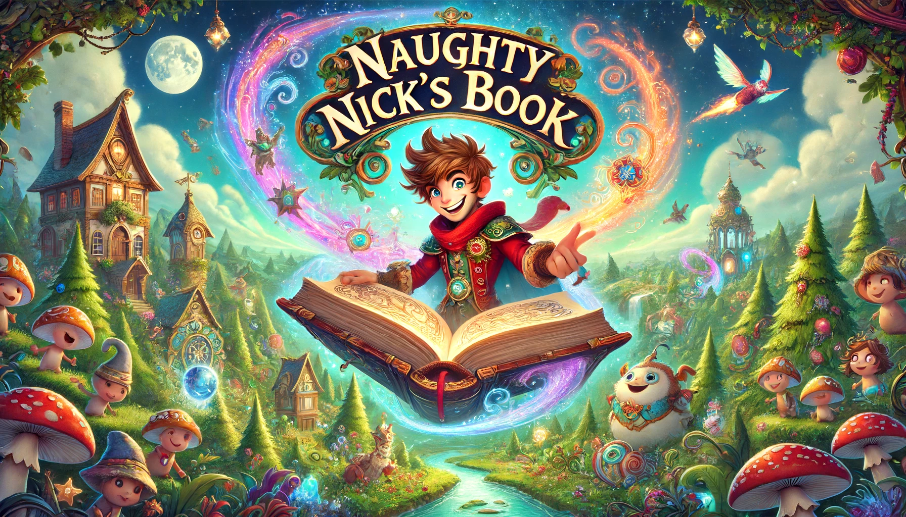 Naughty Nick’s Book